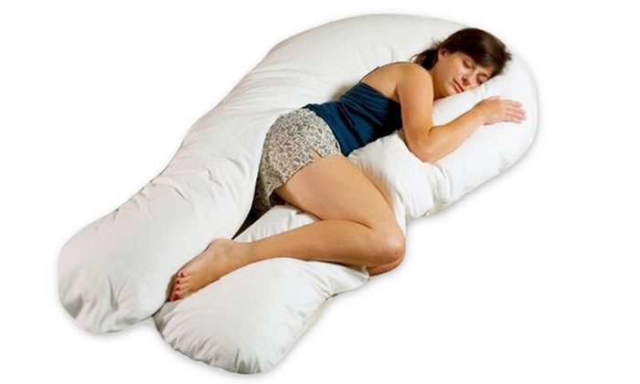 cuscino a banana per dormire in gravidanza