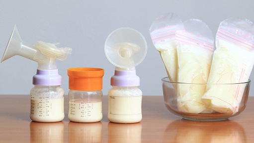 come congelare il latte materno